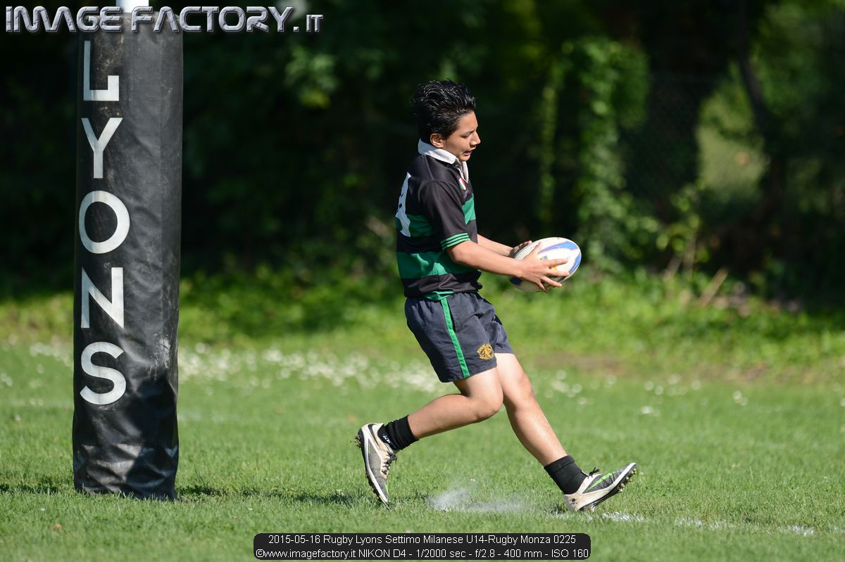 2015-05-16 Rugby Lyons Settimo Milanese U14-Rugby Monza 0225